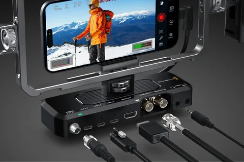Blackmagic Camera ProDock, iPhone 17 Pro’ya profesyonel bağlantılar getiriyor