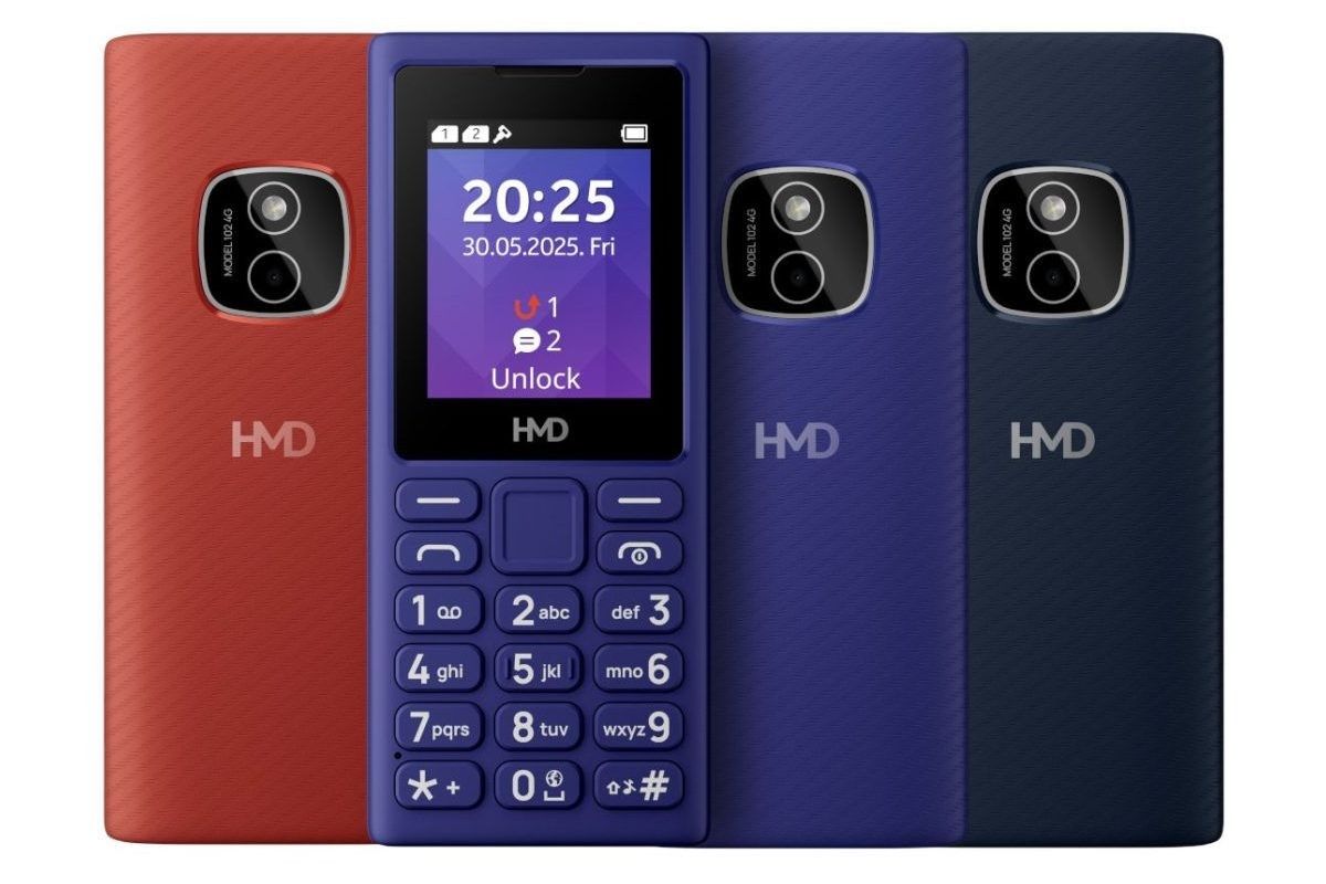 HMD, Vibe 5G ile iki yeni tuşlu telefonu tanıttı
