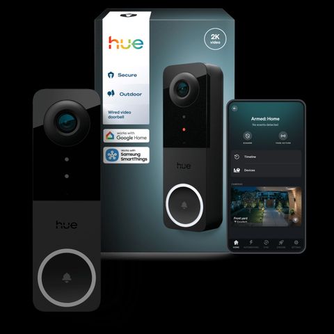 hue secure video doorbell