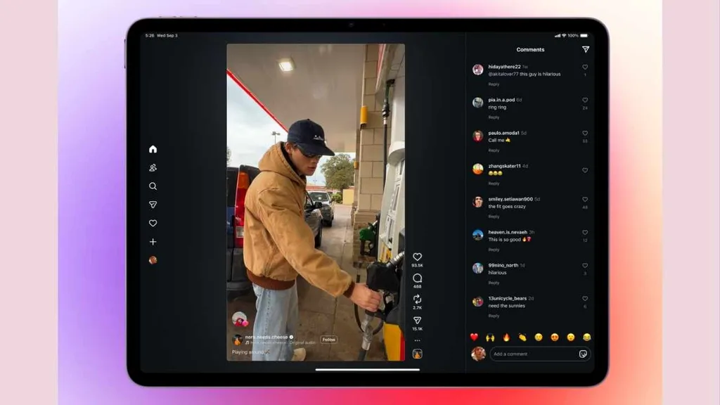 Instagram iPad uygulaması çıktı: Reels ana ekrana yerleşti