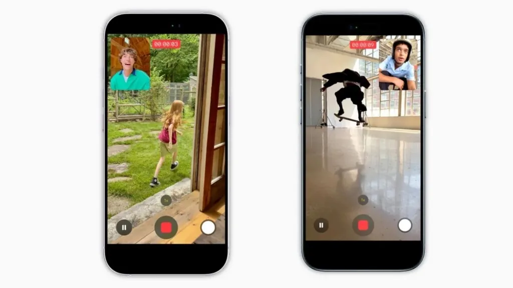iPhone 17 ve Air modellerinde ön ve arka kameralarla eşzamanlı video kaydı olacak