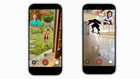 iPhone 17 ve Air modellerinde ön ve arka kameralarla eşzamanlı video kaydı olacak