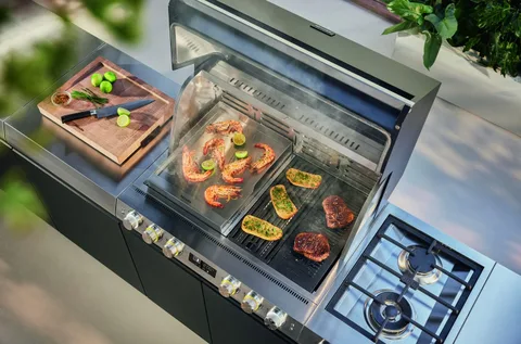 Miele, akıllı ızgara özellikli lüks açık hava mutfak serisini tanıttı
