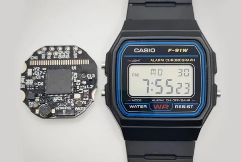Casio F-91W için Ollee Watch One modülüyle Bluetooth ve sensör dönemi başladı
