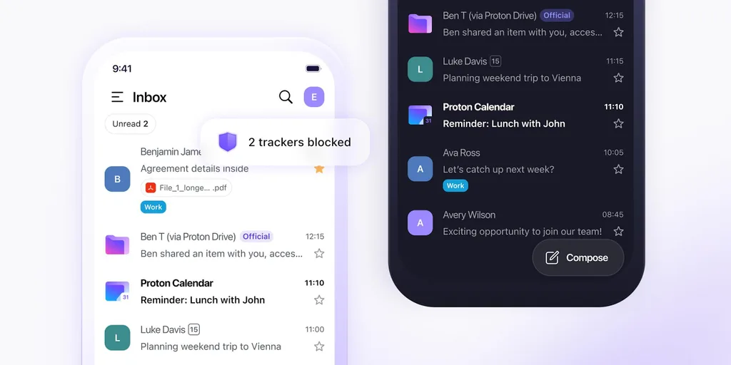 Proton Mail mobil uygulaması hız ve gizlilik odağıyla yenilendi