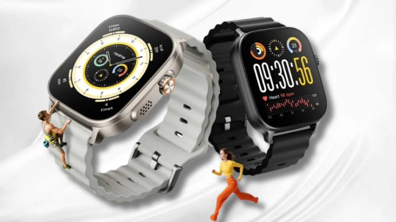 Realme Watch 5 uzun pil ömrü ve AMOLED ekranıyla duyuruldu