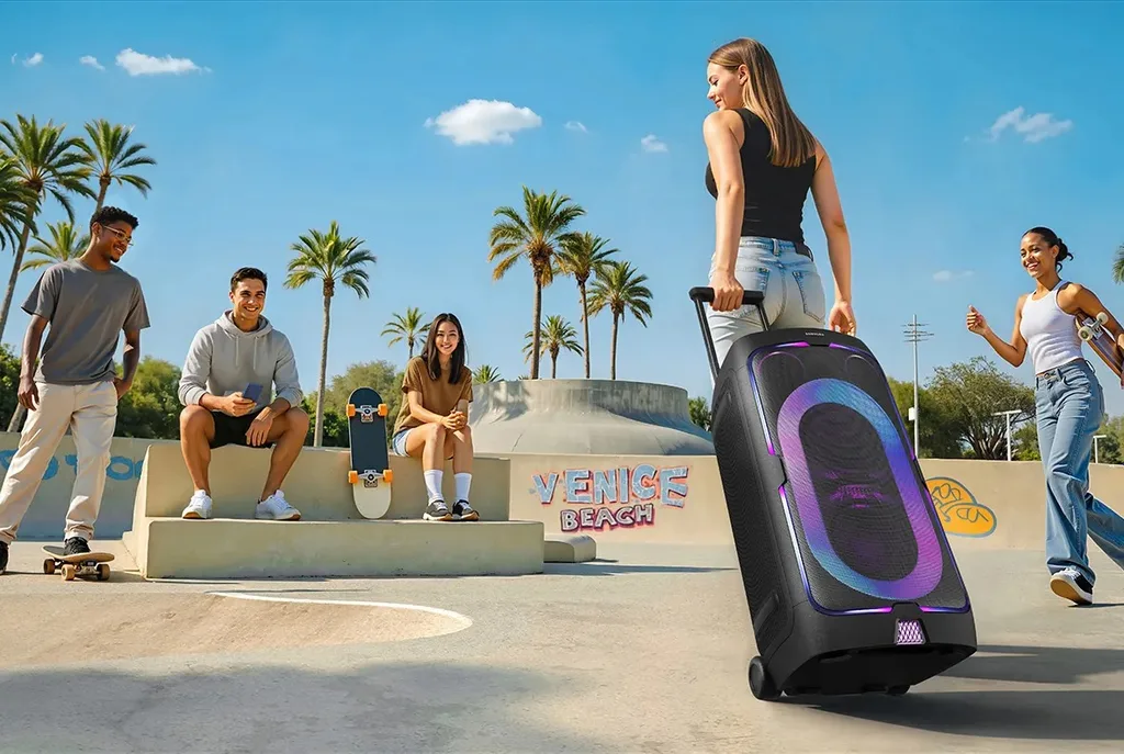 Samsung IFA 2025’te LED ışıklı Sound Tower ST50F ve ST40F modellerini duyurdu