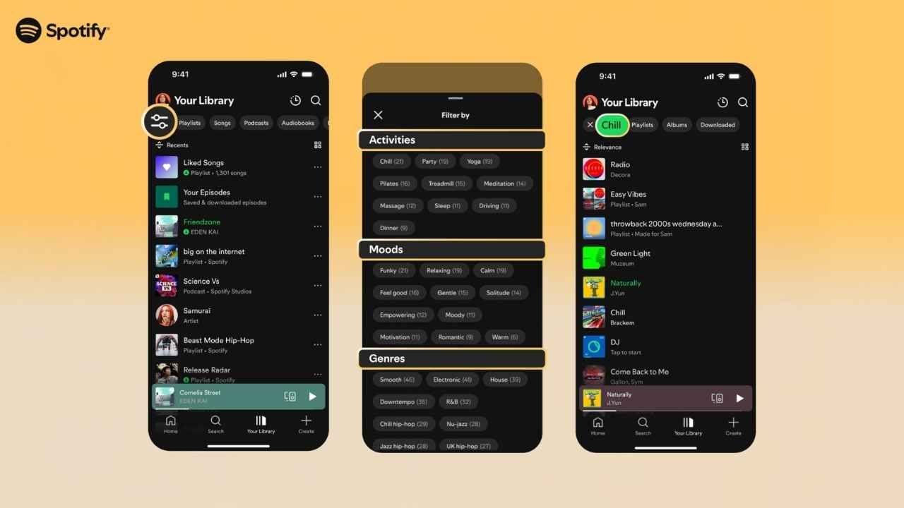 spotify smart filters