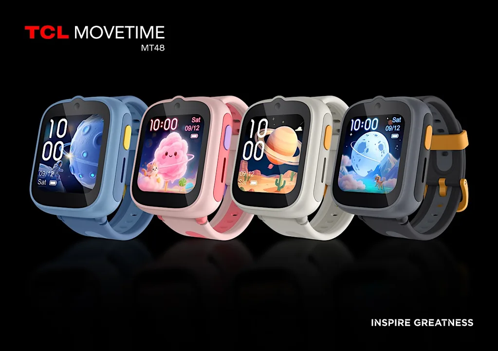 TCL, çocuklara özel güvenlik odaklı MOVETIME MT48 akıllı saatini piyasaya sundu