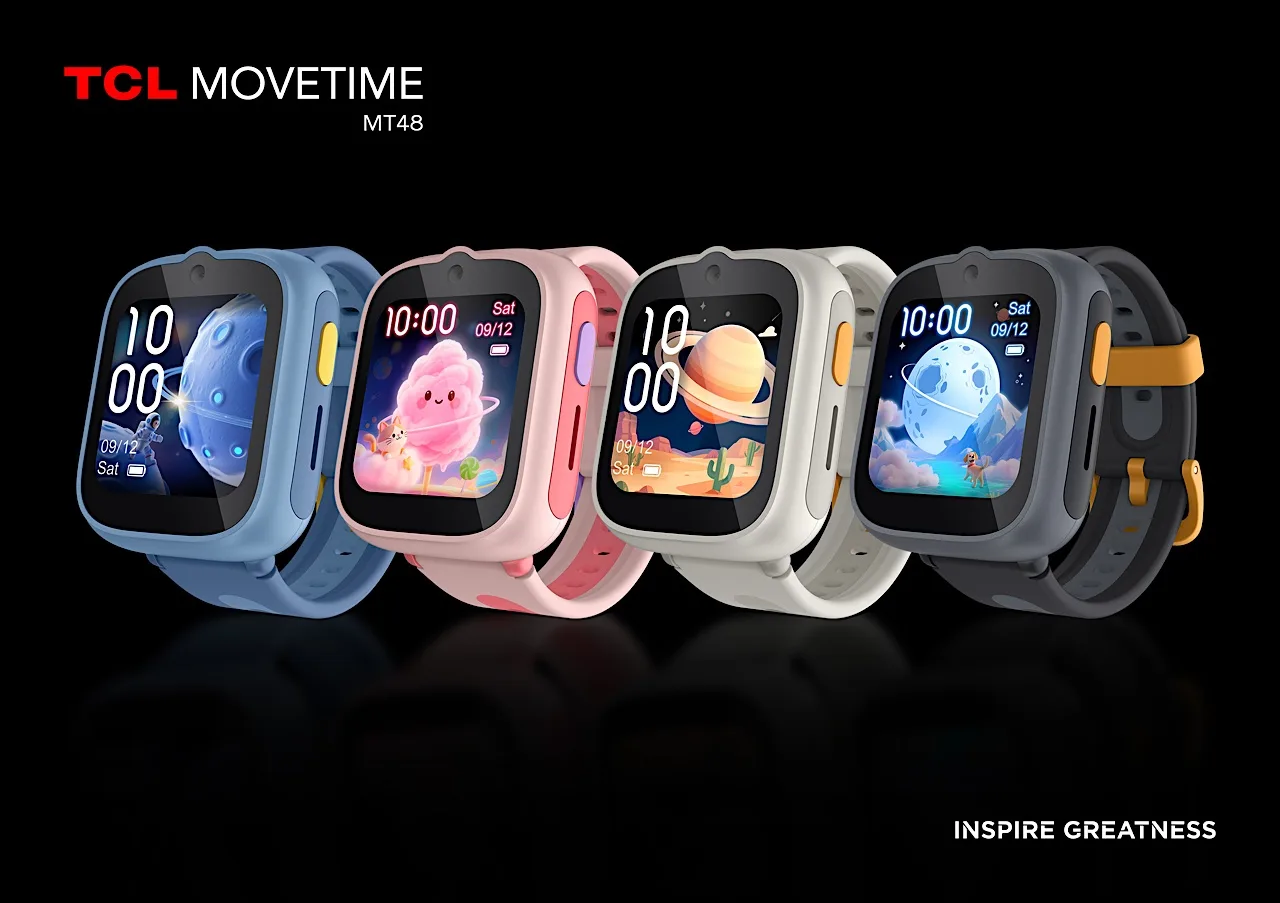 TCL, çocuklara özel güvenlik odaklı MOVETIME MT48 akıllı saatini piyasaya sundu