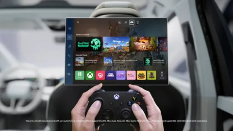 LG ve Microsoft iş birliğiyle Xbox oyunları otomobil ekranlarına geliyor