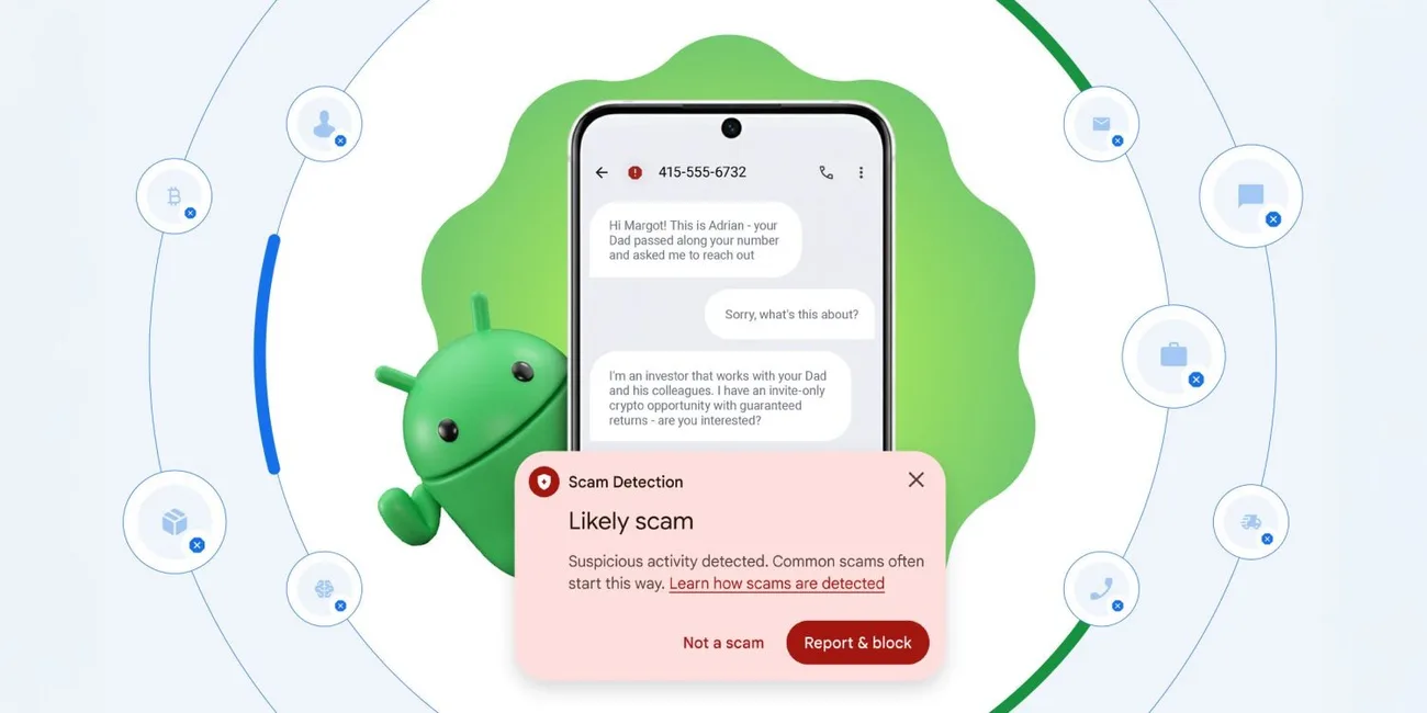 Google: Android kullanıcıları, iOS’a göre daha az dolandırıcılık mesajıyla karşılaşıyor