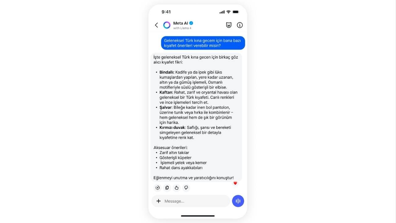 Meta AI Türkçe dil desteğiyle Türkiye’ye açıldı