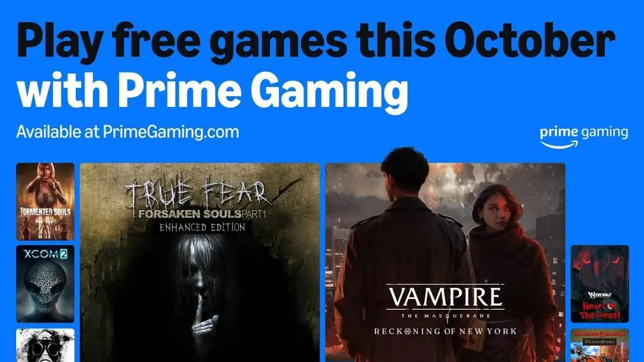Prime Gaming Ekim 2025 oyunları arasında Fallout ve Vampire bulunuyor