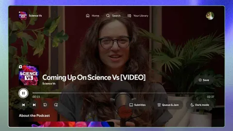 Spotify, Apple TV uygulamasını yeniledi: Video podcast ve klip desteği geldi