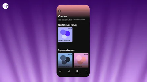 Spotify, konser salonlarını takip etme özelliğini duyurdu