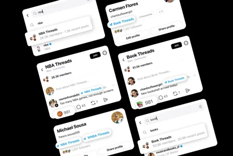 Threads topluluklarla ilgi alanlarını öne çıkarıyor