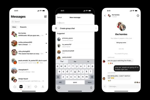 Threads, grup sohbeti desteğiyle mesajlaşmayı genişletiyor