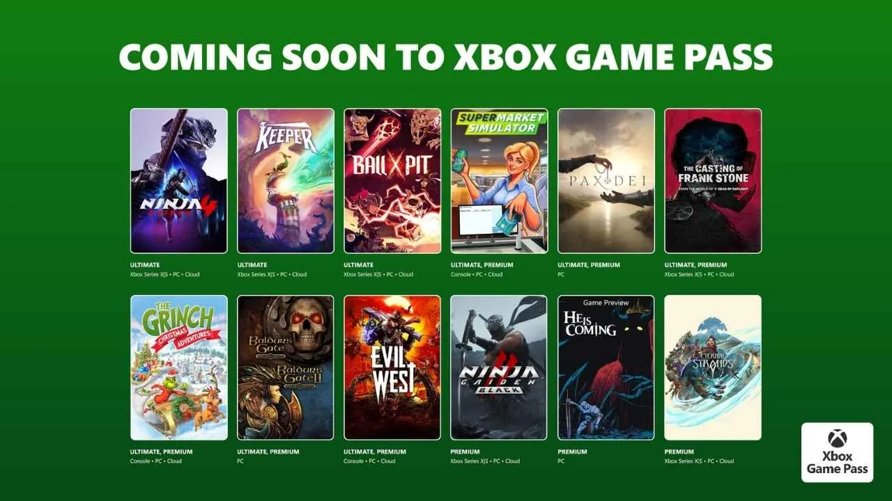 Xbox Game Pass’e ekim ayında Ninja Gaiden 4 ve Keeper geliyor