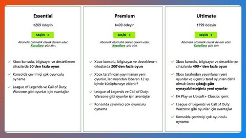 xbox game pass türkiye