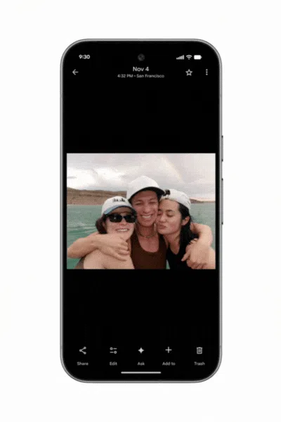 Google Fotoğraflar iPhone’da metinle fotoğraf düzenlemeyi desteklemeye başladı
