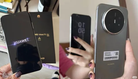 Huawei Mate 70 Air’in ince tasarımı sızan fotoğraflarla görüldü