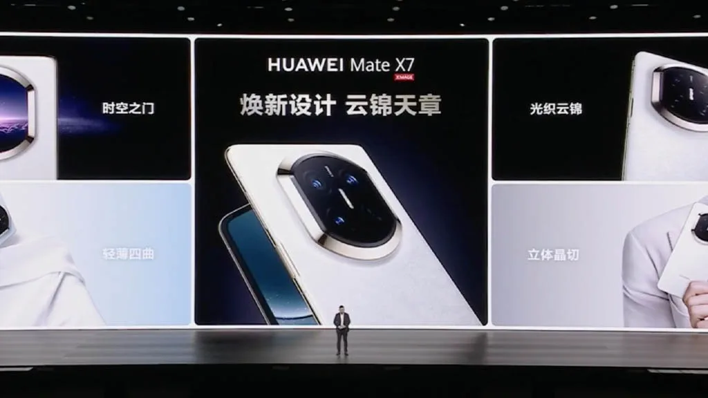 Huawei Mate X7 serisi katlanabilir telefonları Çin’de satışa sundu