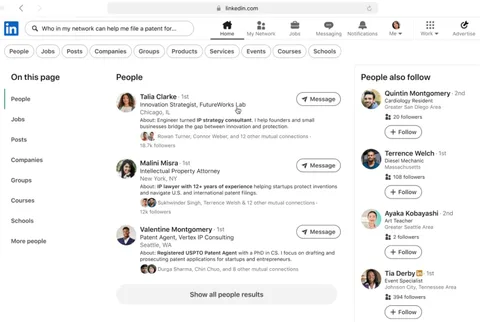 LinkedIn, yapay zekâ destekli kişi arama özelliğini kullanıma sunuyor