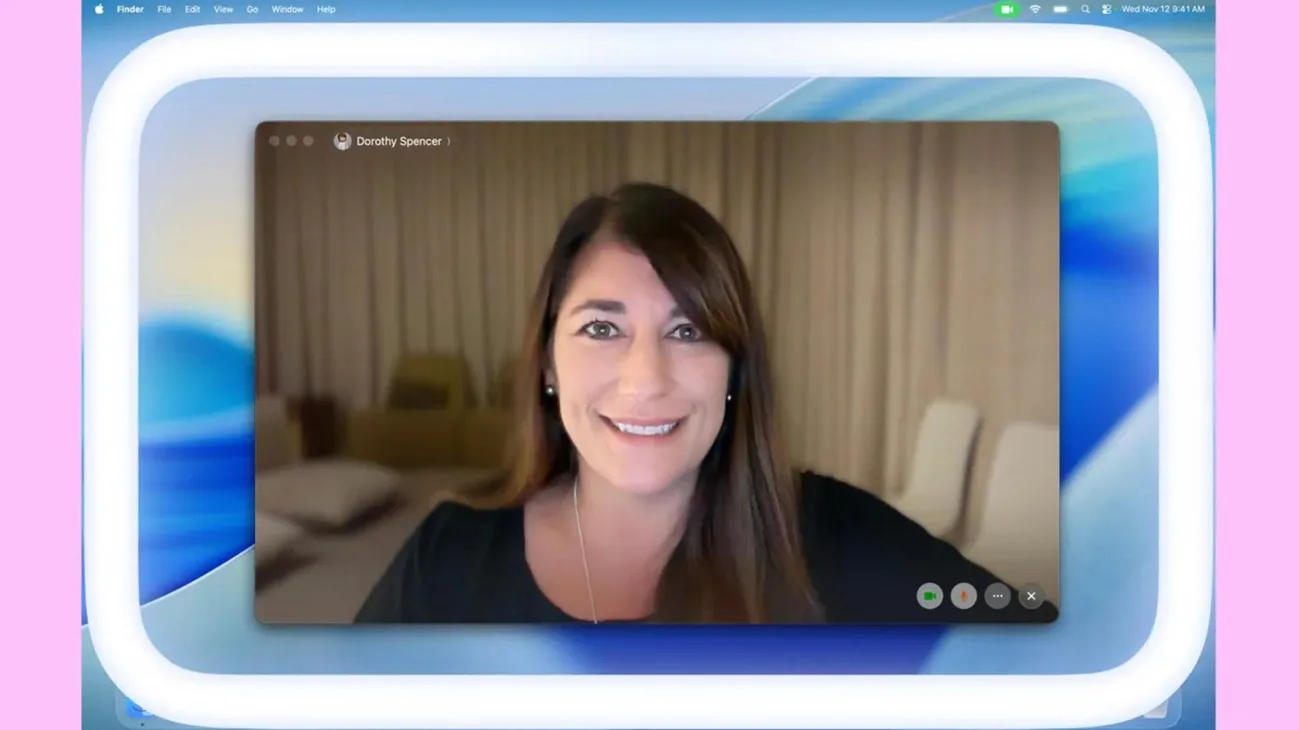 Yeni güncellemeyle macOS ekranı video görüşmeleri için halka ışık gibi kullanacak