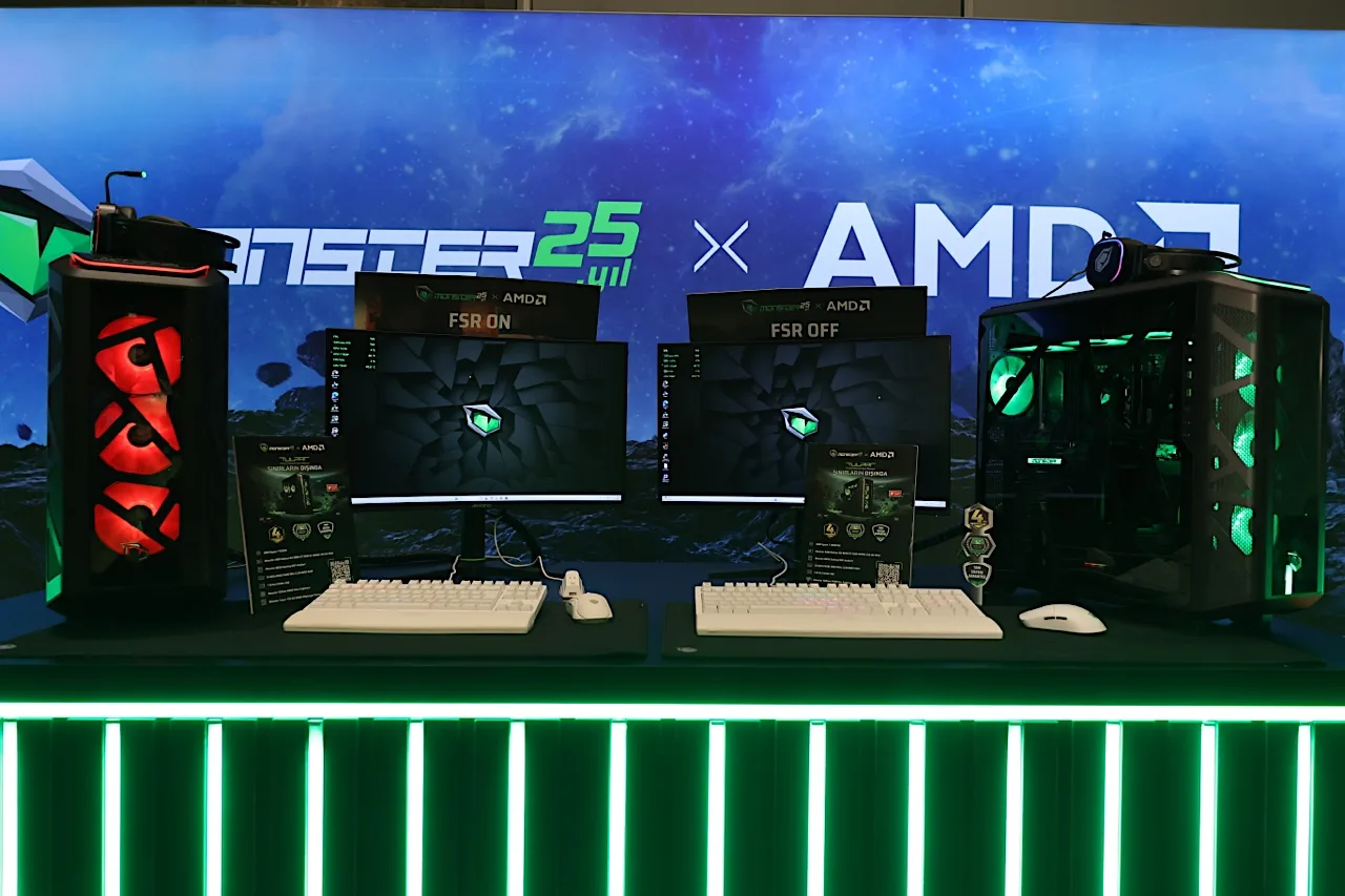 Monster, AMD işlemcili masaüstü serisini piyasaya sürdü