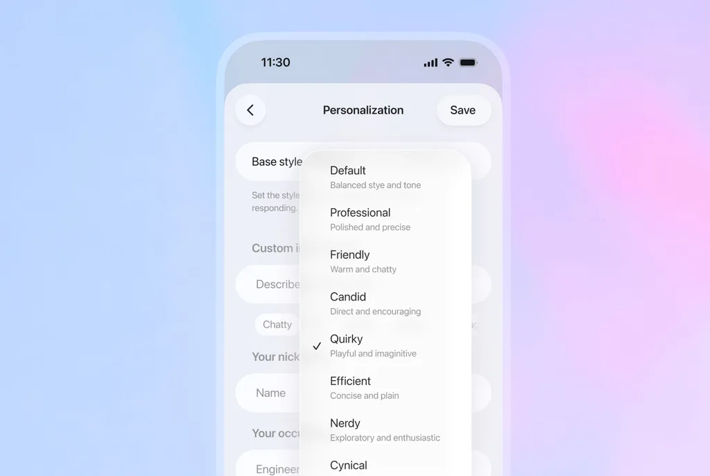 OpenAI, GPT-5.1 ile daha sıcak ve kişiselleştirilebilir sohbet deneyimi sunuyor