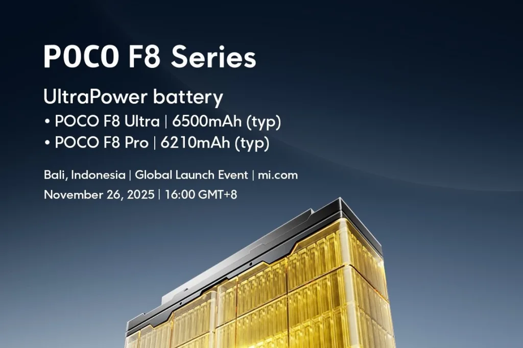 Poco F8 Ultra ve F8 Pro’nun pil kapasiteleri resmen açıklandı