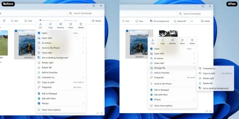 Windows 11 Dosya Gezgini, daha hızlı ve sade bir deneyim için yenileniyor