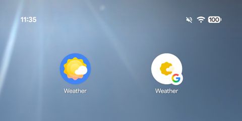 google weather