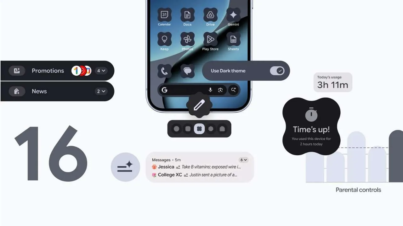 Android 16 ara güncellemesi ile bildirim özeti ve kişiselleştirme özellikleri yayına alındı