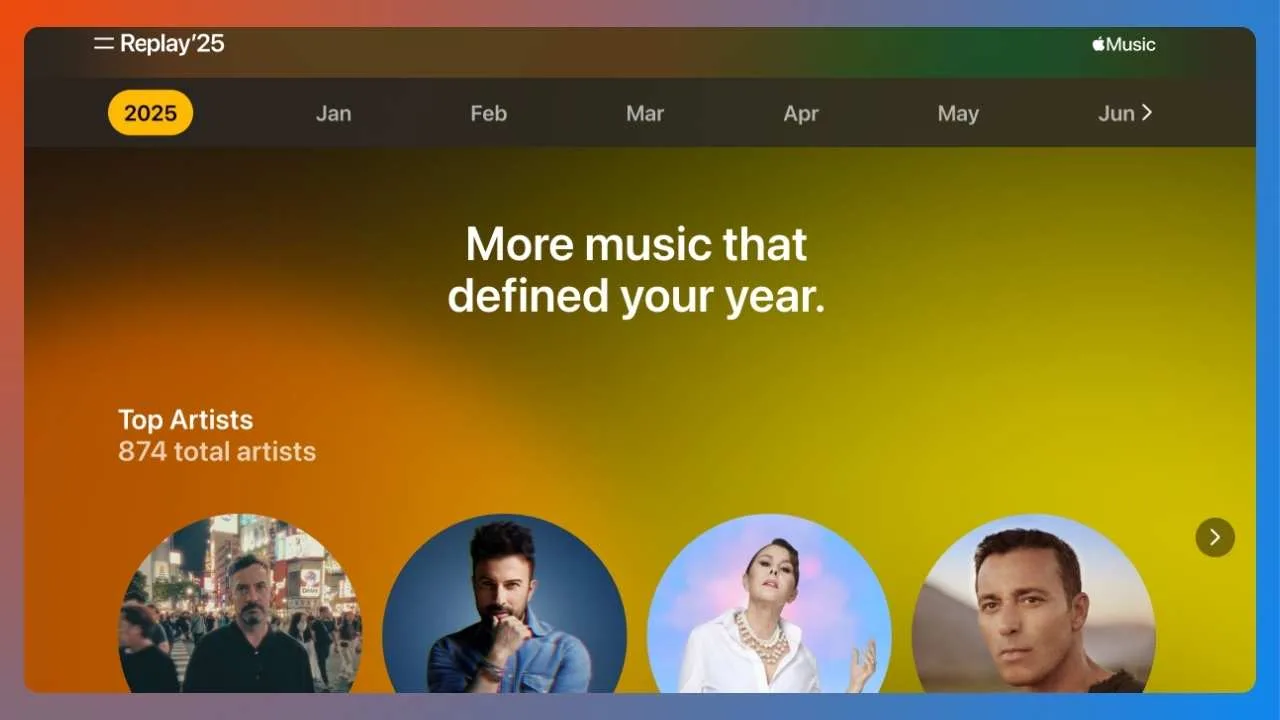 Apple Music Replay 2025 ile yılın en çok dinlenenleri belli oldu
