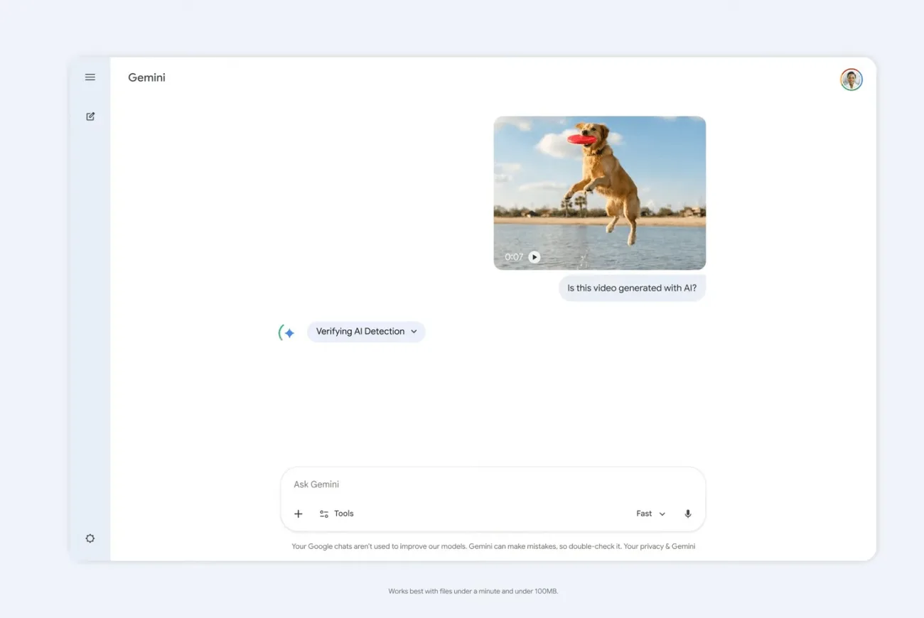 Google Gemini, videolarda gizli AI izlerini ortaya çıkarıyor