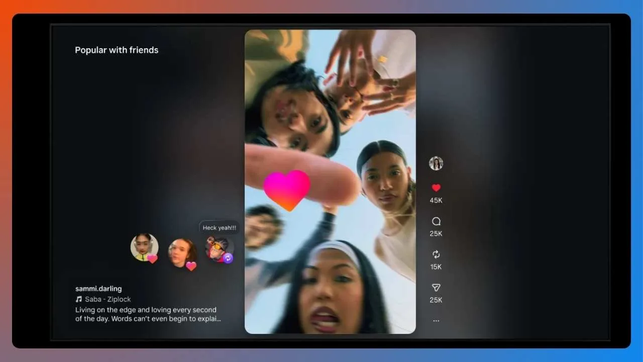 Instagram, Reels videolarını televizyona taşıyan Fire TV uygulamasını test ediyor