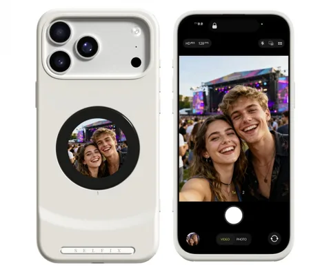 iPhone 17 Pro için geliştirilen Selfix kılıf, telefona ikinci bir AMOLED ekran ekliyor