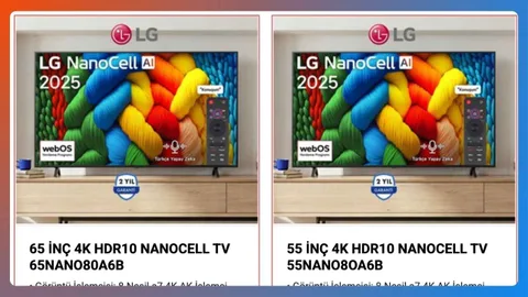 BİM 26 Aralık’ta LG NanoCell 65″ ve 55″ TV satacak