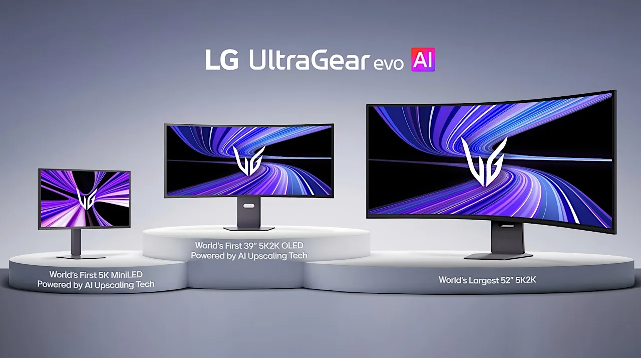 LG, oyun monitörlerinde 5K çözünürlüğü merkezine aldı