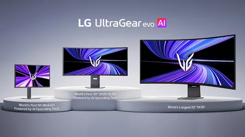 LG, oyun monitörlerinde 5K çözünürlüğü merkezine aldı