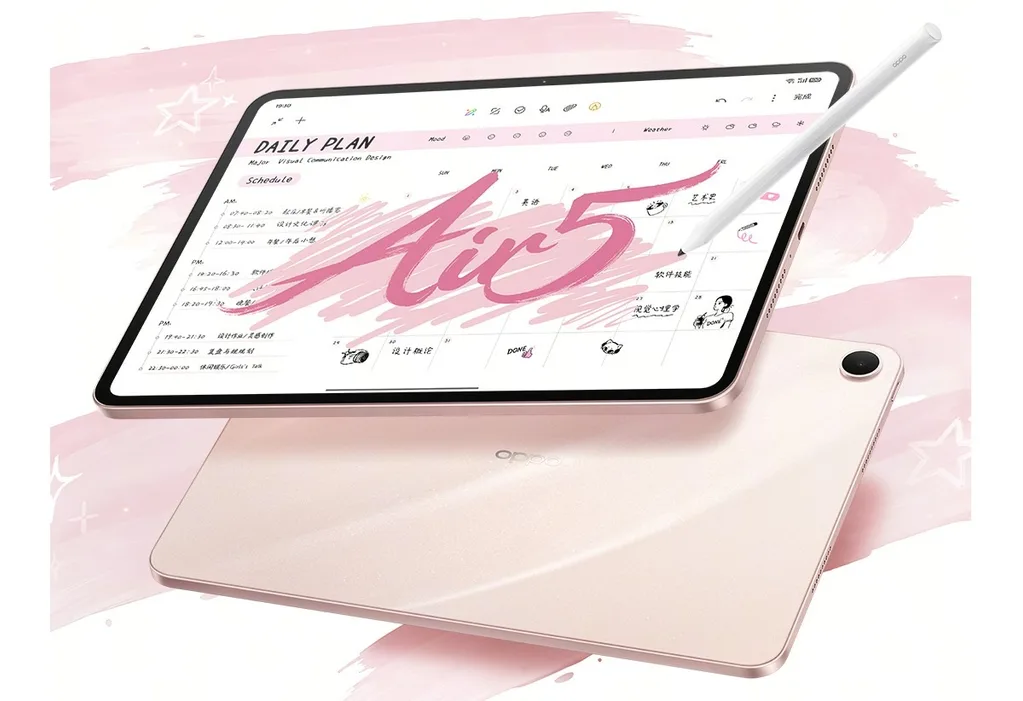 Yeni Oppo Pad Air 5 tanıtıma günler kala ortaya çıktı