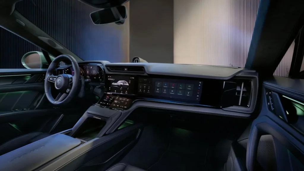 Porsche, yeni Cayenne Electric’in dijital odaklı iç mekan tasarımının detaylarını paylaştı