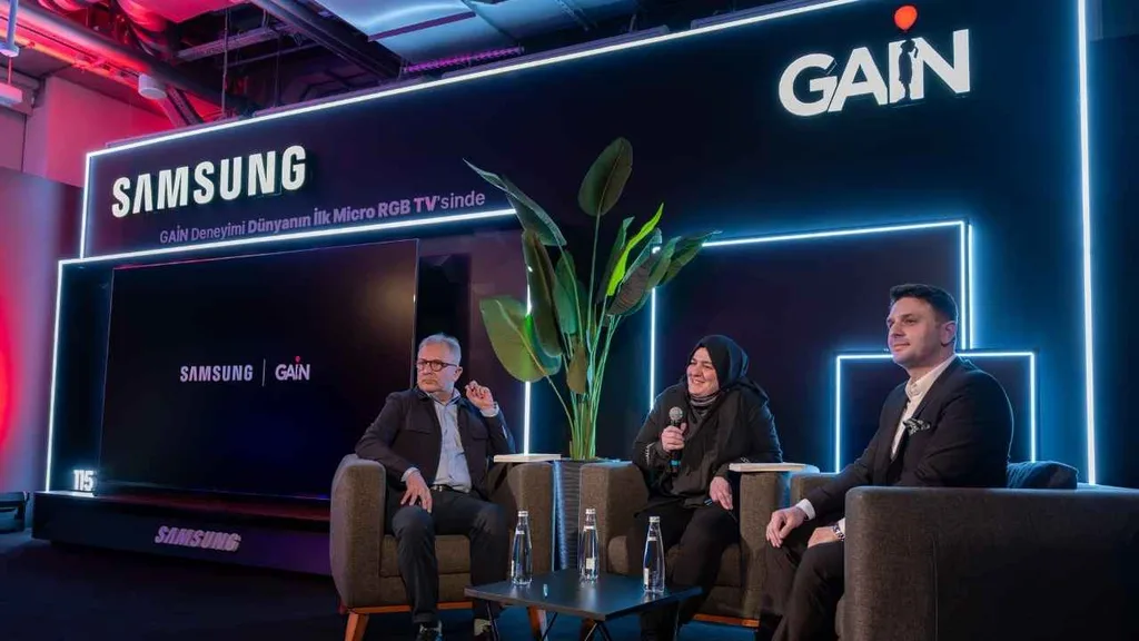 GAİN uygulaması Samsung TV’lerde önden yüklü olacak