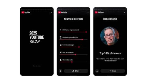 youtube recap 2025
