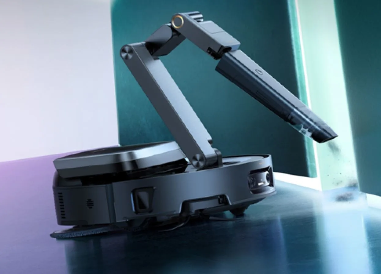 Dreame Cyber 10 Ultra, mekanik koluyla robot süpürge anlayışını değiştiriyor