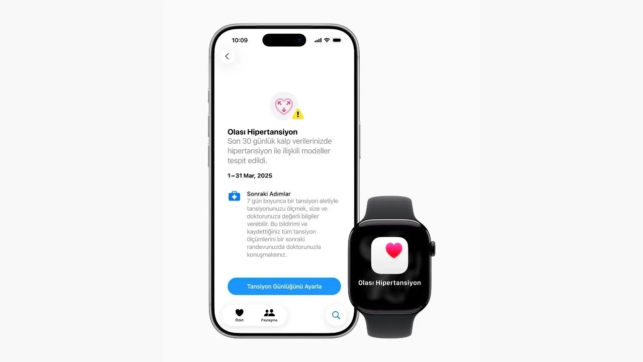 Apple Watch Türkiye’de yüksek tansiyon riskini sessizce izlemeye başladı