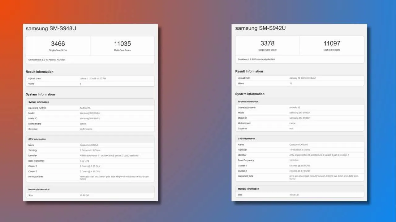 Galaxy S26 serisi erken testlerde ilk izleri verdi