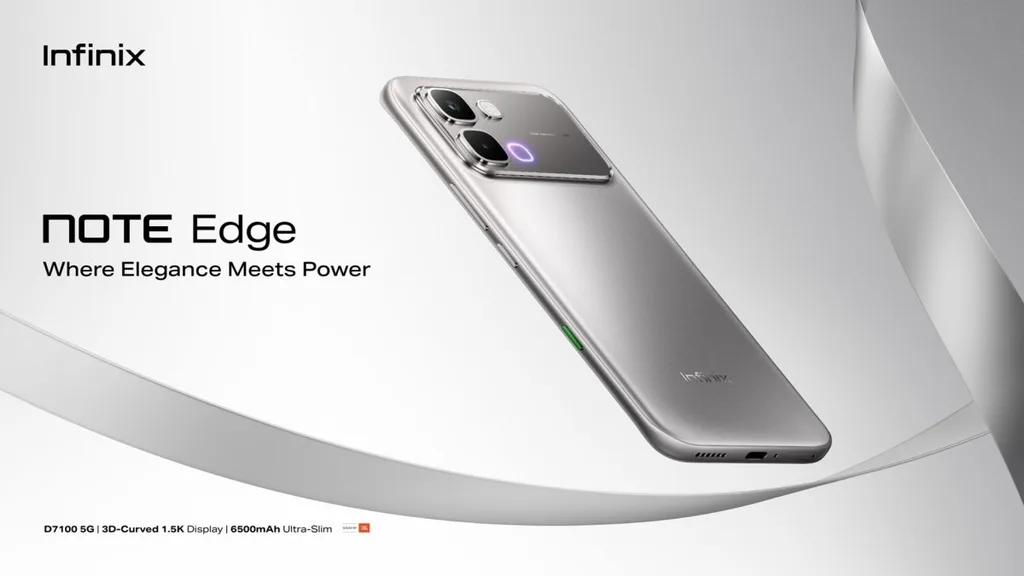 Infinix Note Edge sahneye çıktı: İnce tasarım, büyük pil ve Android 16